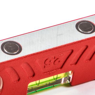 KAPRO Torpedo vaterpas 25 cm i støbt aluminium med DualView og magnet